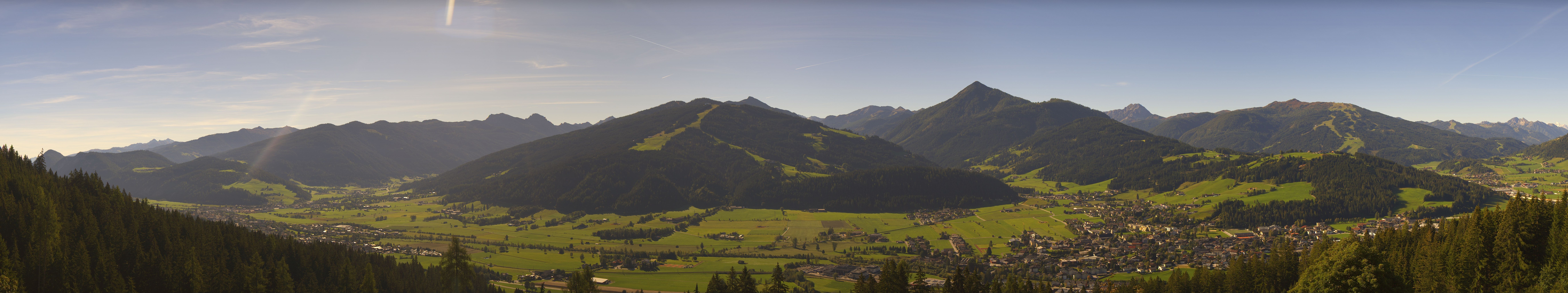Archiv Foto Webcam Berggasthof Habersattgut: Panoramablick Altenmarkt