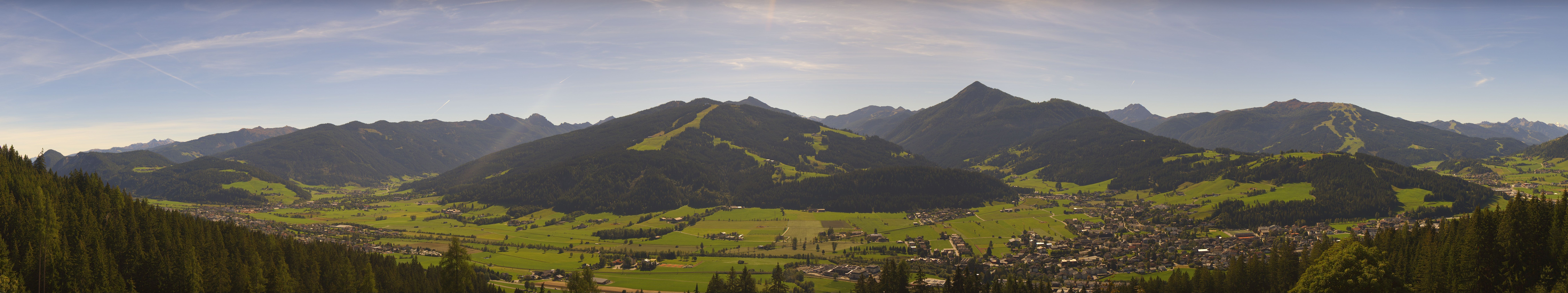 Archiv Foto Webcam Berggasthof Habersattgut: Panoramablick Altenmarkt