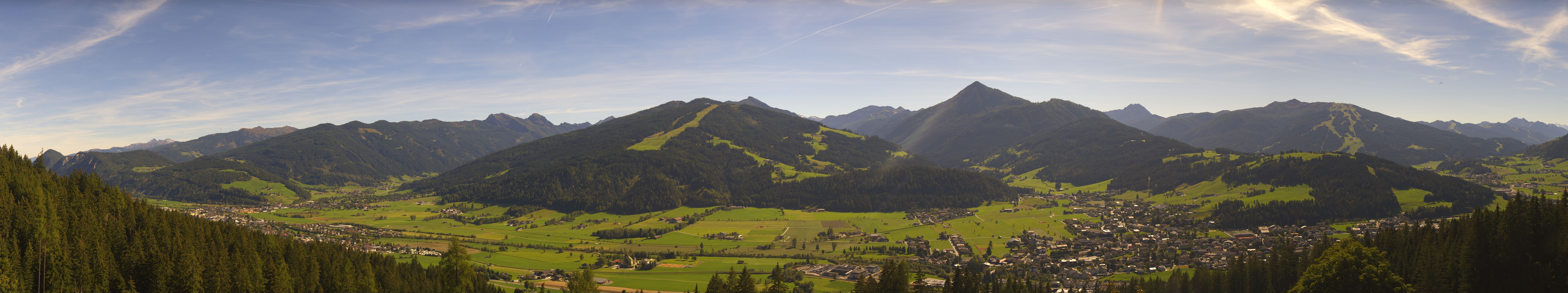 Archiv Foto Webcam Berggasthof Habersattgut: Panoramablick Altenmarkt