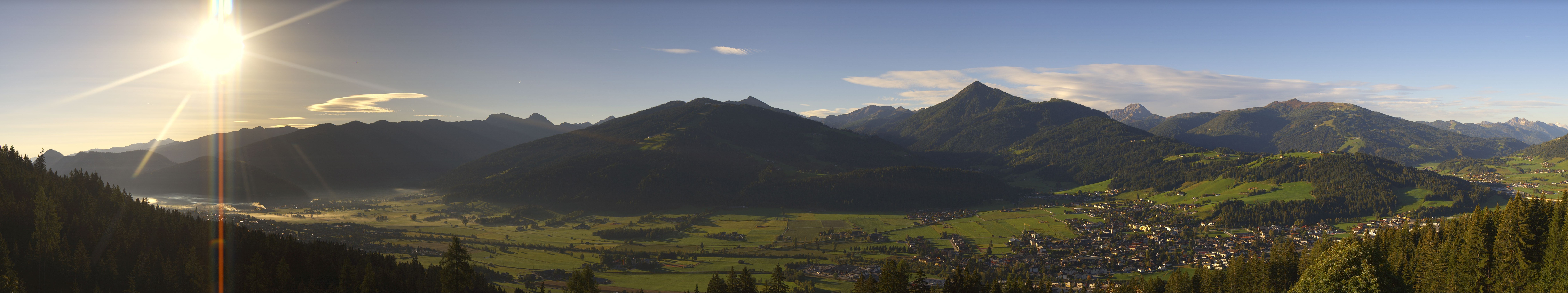 Archiv Foto Webcam Berggasthof Habersattgut: Panoramablick Altenmarkt