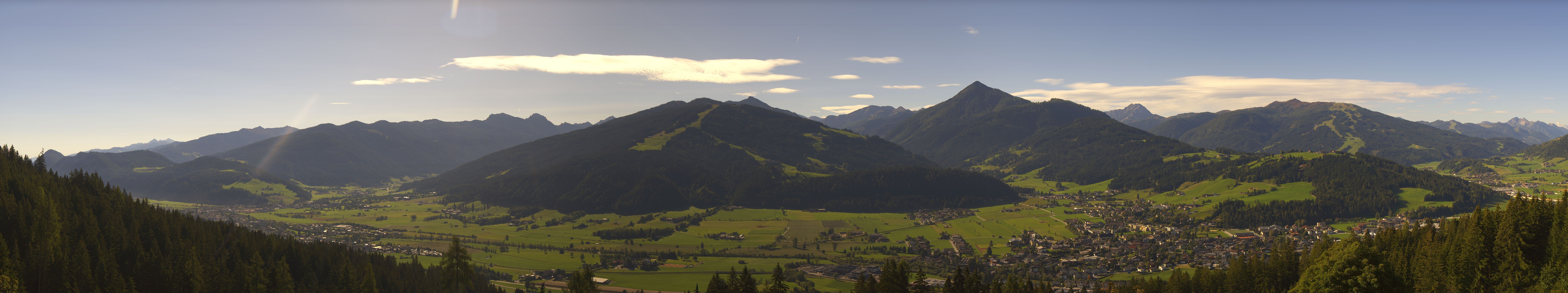 Archiv Foto Webcam Berggasthof Habersattgut: Panoramablick Altenmarkt