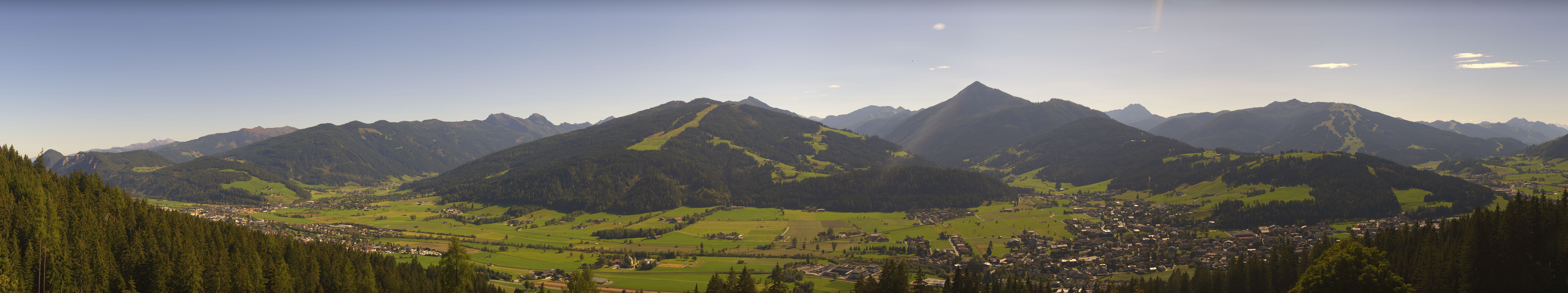 Archiv Foto Webcam Berggasthof Habersattgut: Panoramablick Altenmarkt