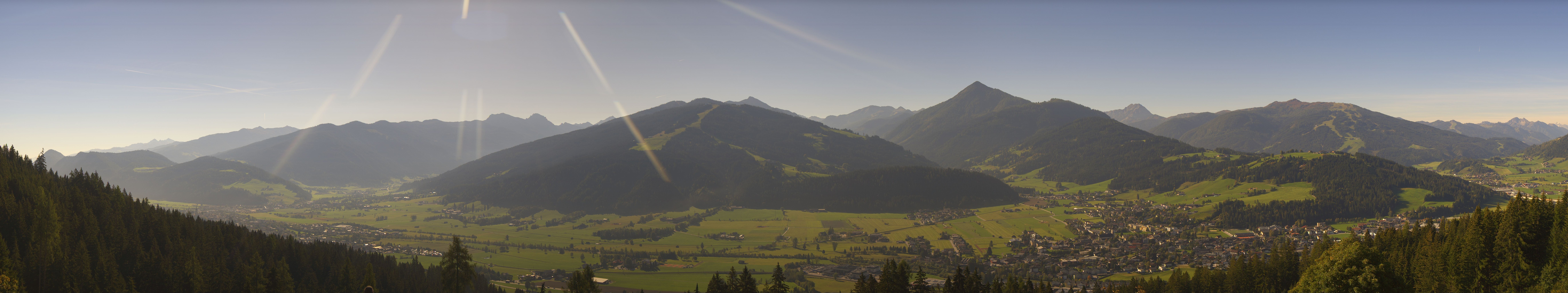 Archiv Foto Webcam Berggasthof Habersattgut: Panoramablick Altenmarkt