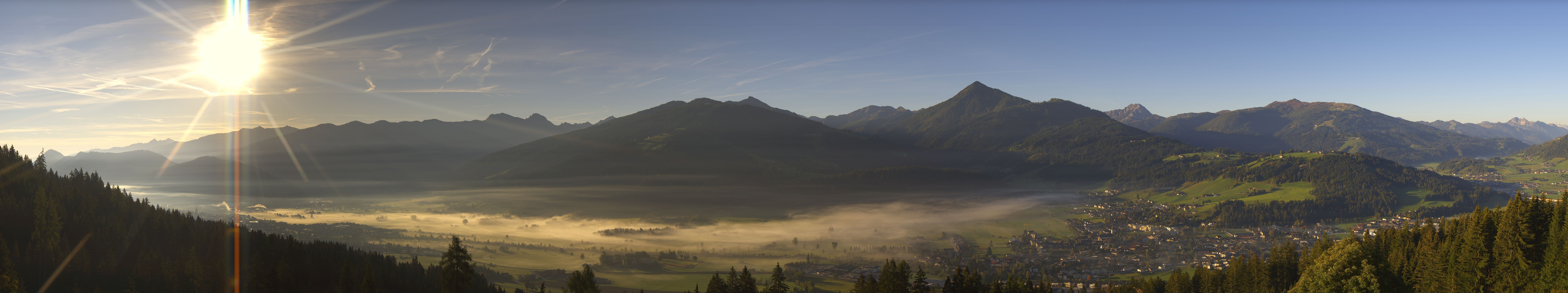 Archiv Foto Webcam Berggasthof Habersattgut: Panoramablick Altenmarkt