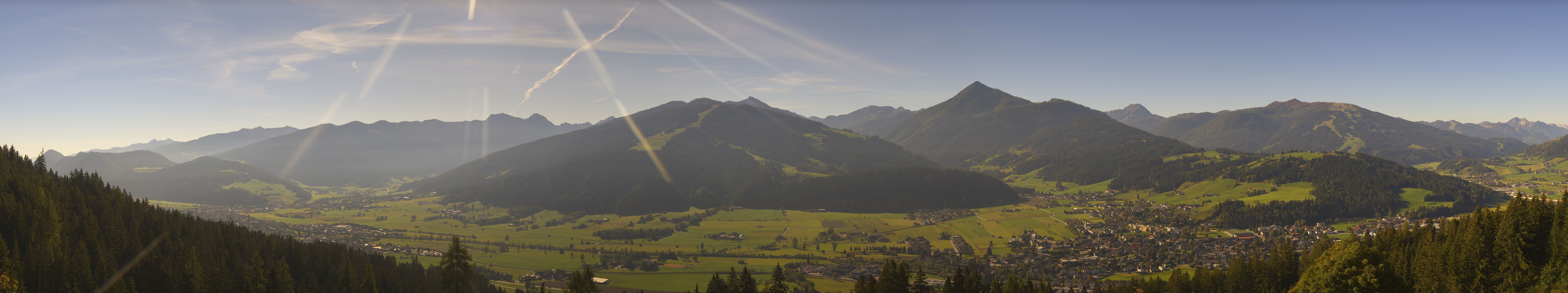 Archiv Foto Webcam Berggasthof Habersattgut: Panoramablick Altenmarkt