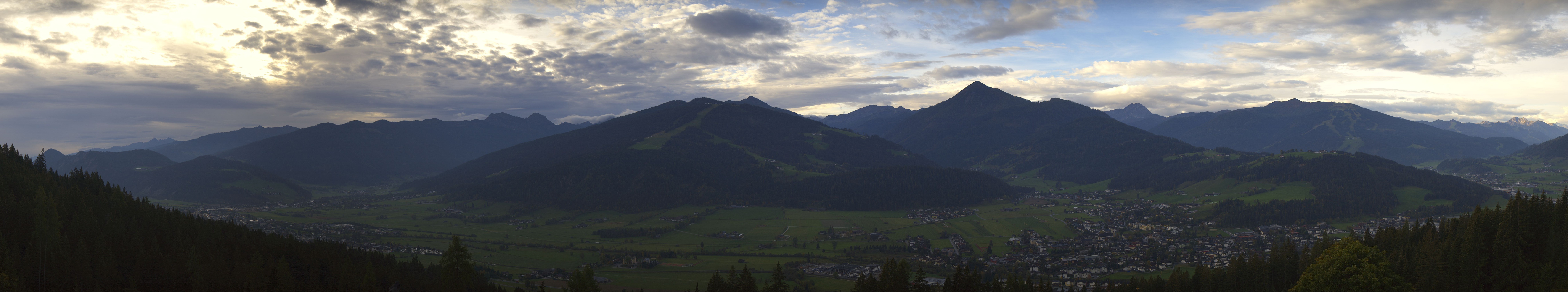 Archiv Foto Webcam Berggasthof Habersattgut: Panoramablick Altenmarkt