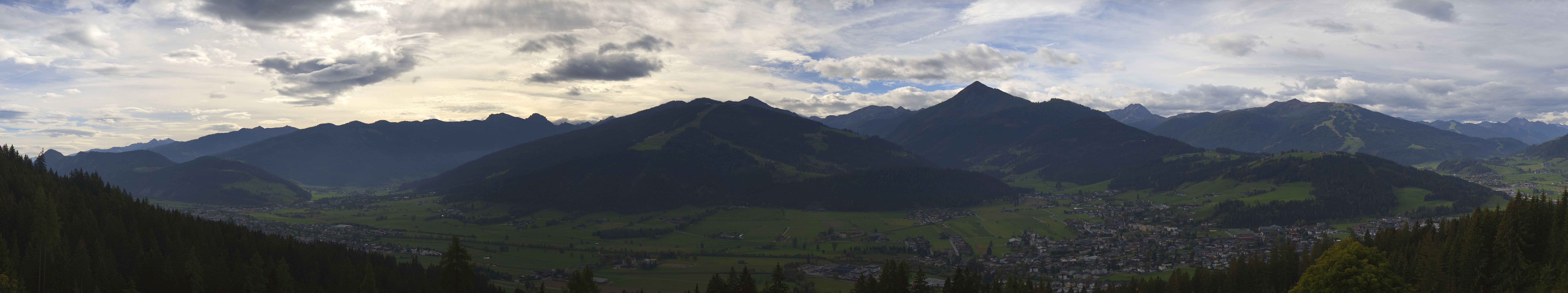 Archiv Foto Webcam Berggasthof Habersattgut: Panoramablick Altenmarkt