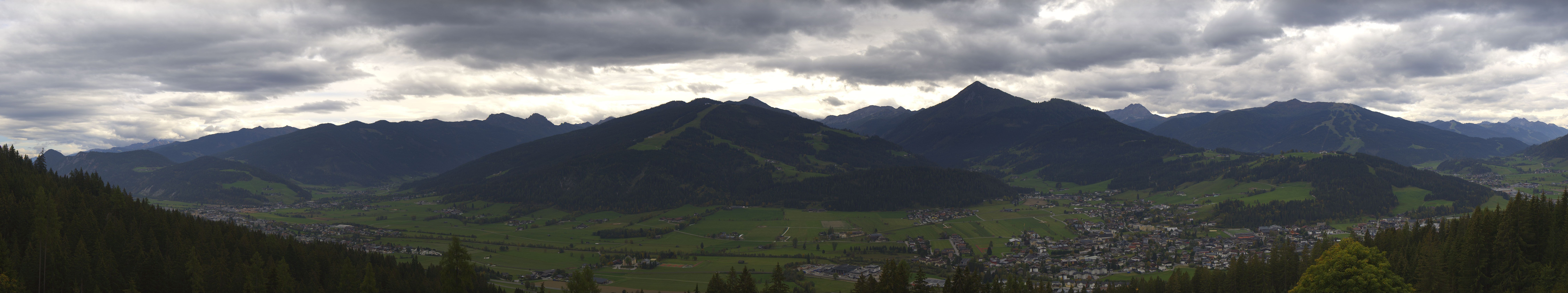 Archiv Foto Webcam Berggasthof Habersattgut: Panoramablick Altenmarkt