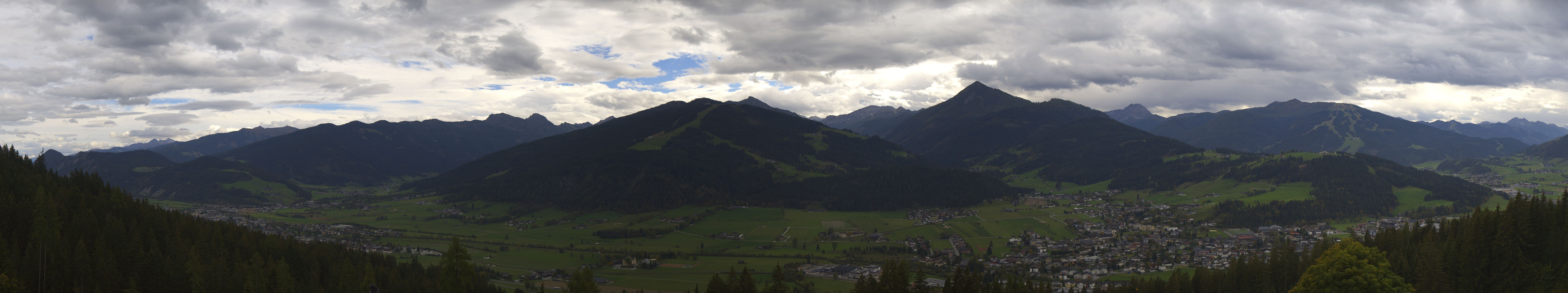 Archiv Foto Webcam Berggasthof Habersattgut: Panoramablick Altenmarkt