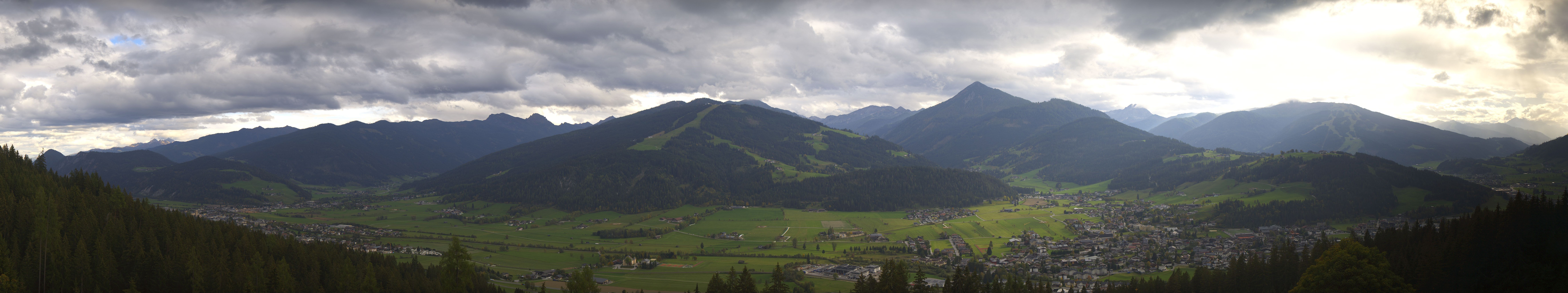 Archiv Foto Webcam Berggasthof Habersattgut: Panoramablick Altenmarkt