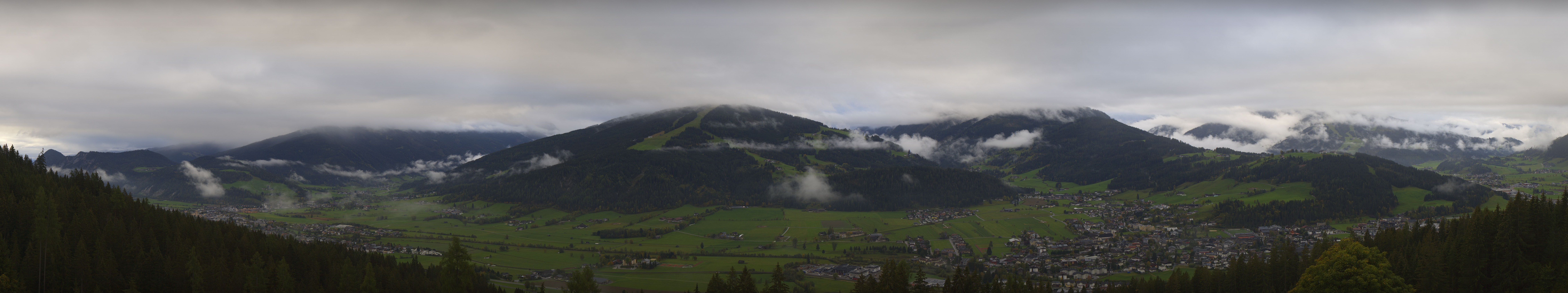 Archiv Foto Webcam Berggasthof Habersattgut: Panoramablick Altenmarkt