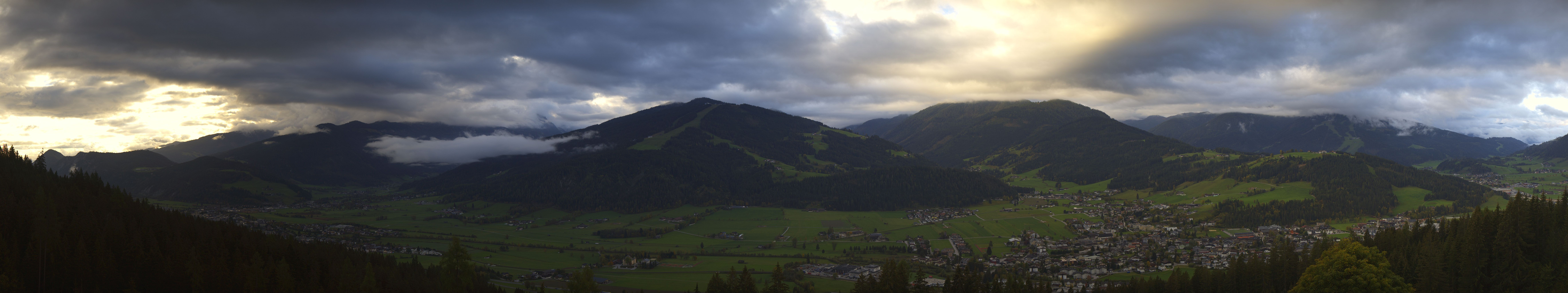 Archiv Foto Webcam Berggasthof Habersattgut: Panoramablick Altenmarkt