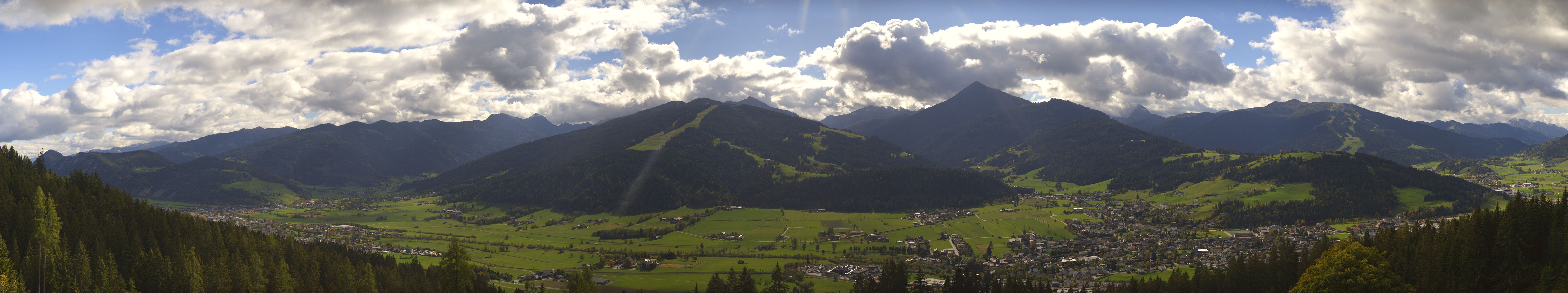 Archiv Foto Webcam Berggasthof Habersattgut: Panoramablick Altenmarkt