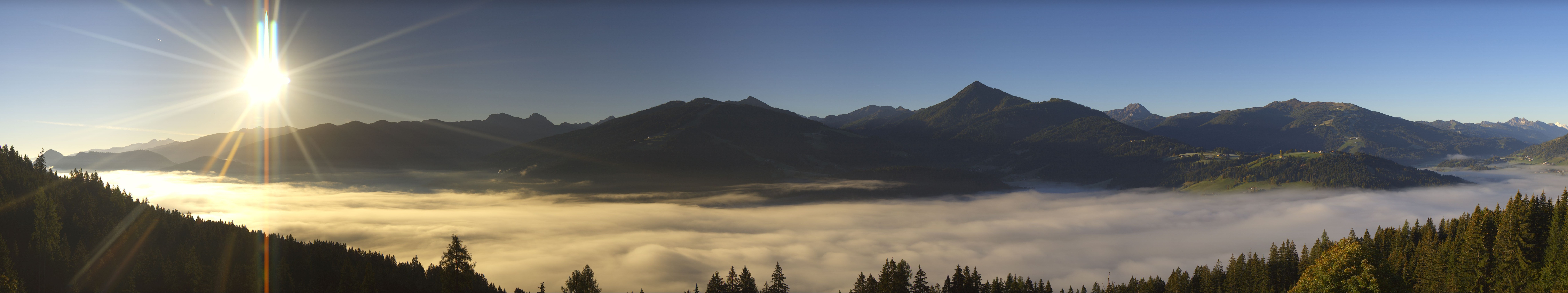 Archived image Webcam Enjoy the view from the 'Berggasthof Habersattgut' into the Enns valley