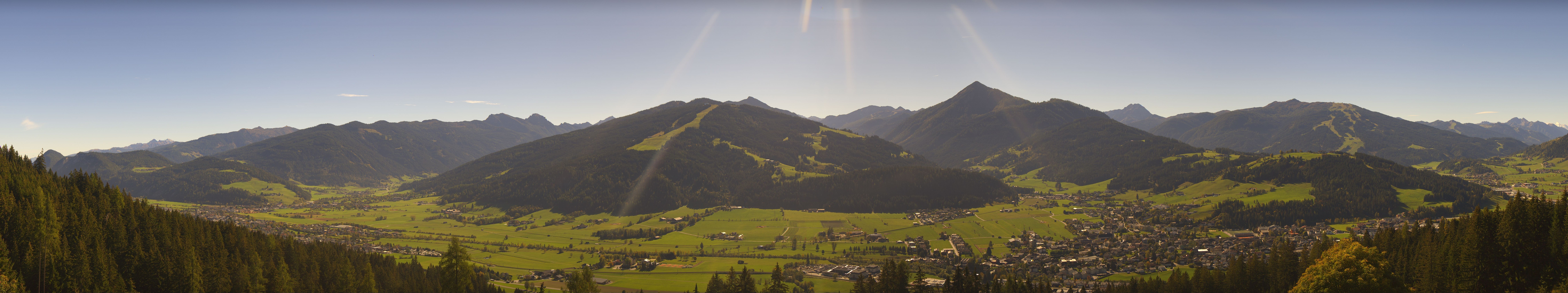 Archived image Webcam Enjoy the view from the 'Berggasthof Habersattgut' into the Enns valley