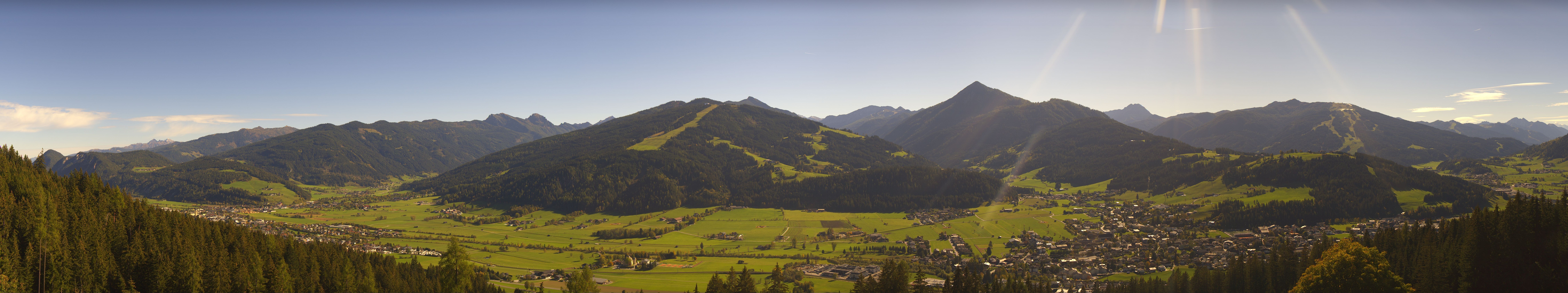 Archived image Webcam Enjoy the view from the 'Berggasthof Habersattgut' into the Enns valley
