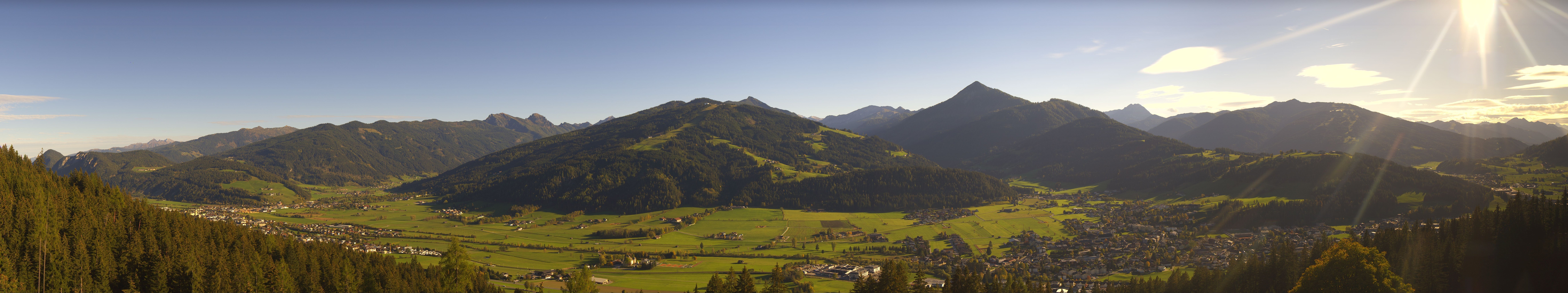 Archived image Webcam Enjoy the view from the 'Berggasthof Habersattgut' into the Enns valley