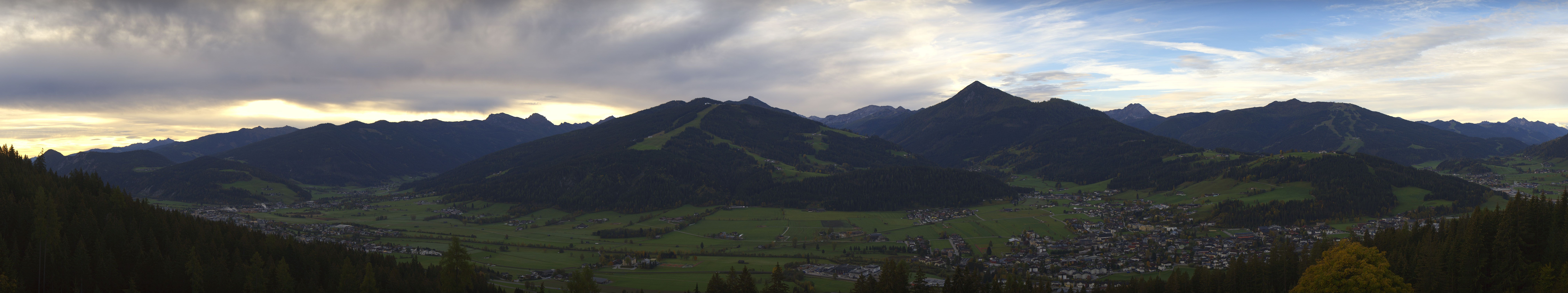 Archiv Foto Webcam Berggasthof Habersattgut: Panoramablick Altenmarkt
