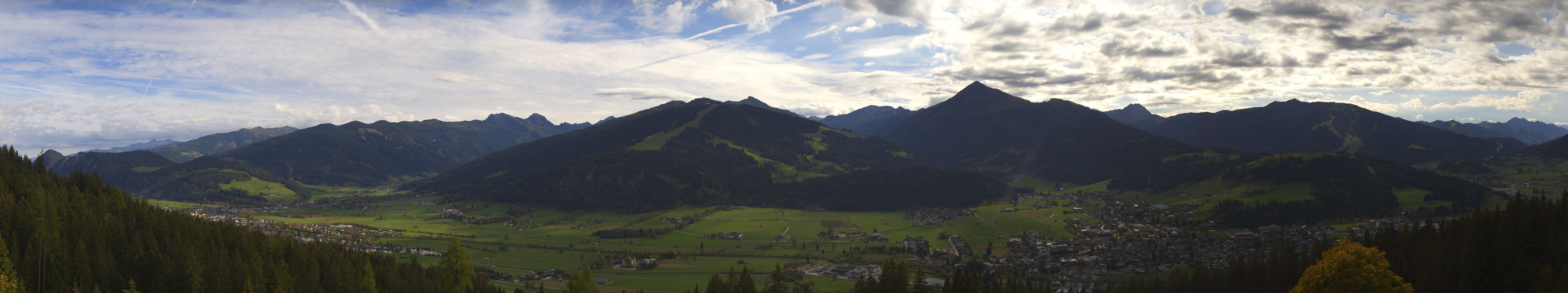 Archiv Foto Webcam Berggasthof Habersattgut: Panoramablick Altenmarkt