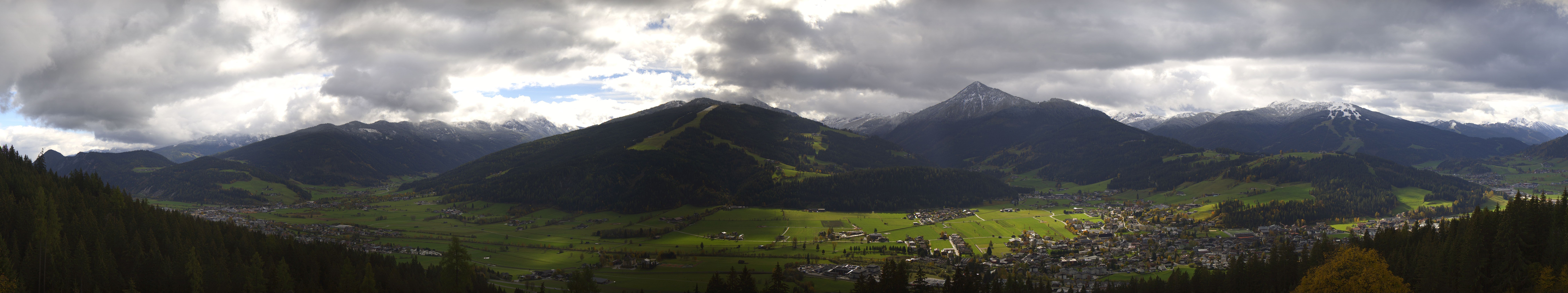 Archiv Foto Webcam Berggasthof Habersattgut: Panoramablick Altenmarkt