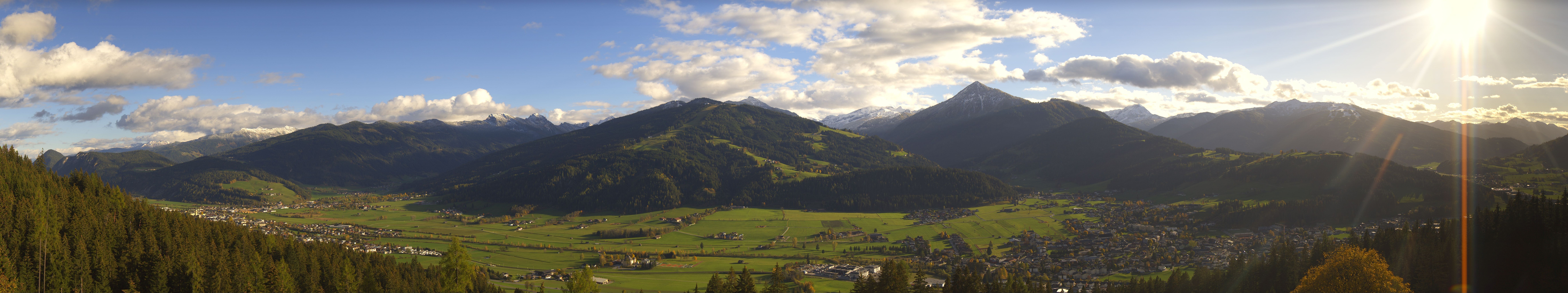 Archiv Foto Webcam Berggasthof Habersattgut: Panoramablick Altenmarkt
