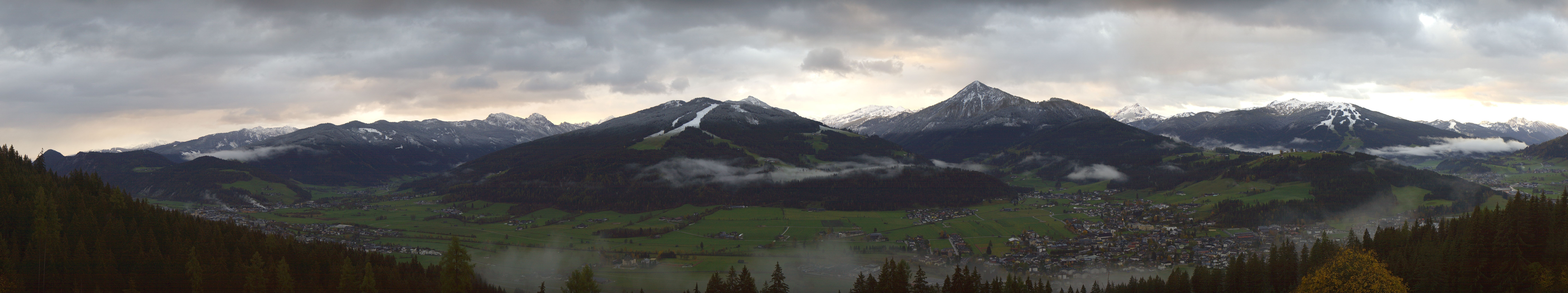 Archiv Foto Webcam Berggasthof Habersattgut: Panoramablick Altenmarkt