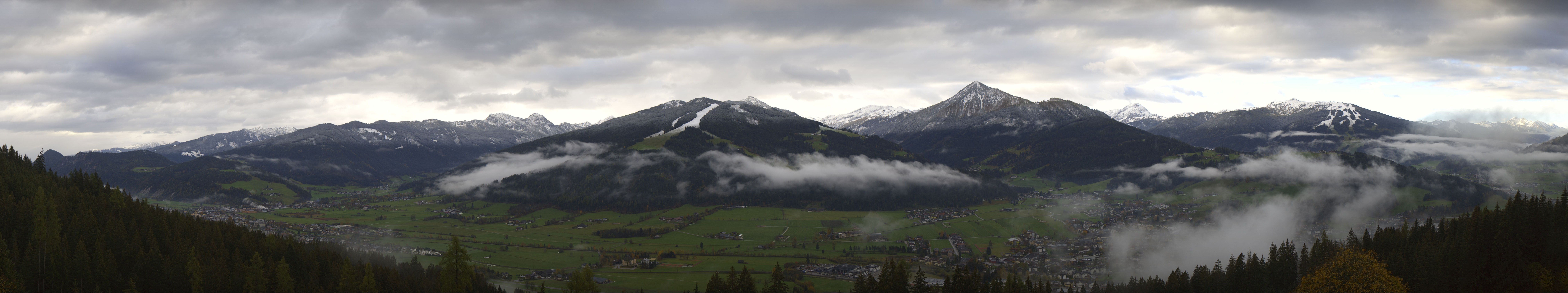 Archiv Foto Webcam Berggasthof Habersattgut: Panoramablick Altenmarkt