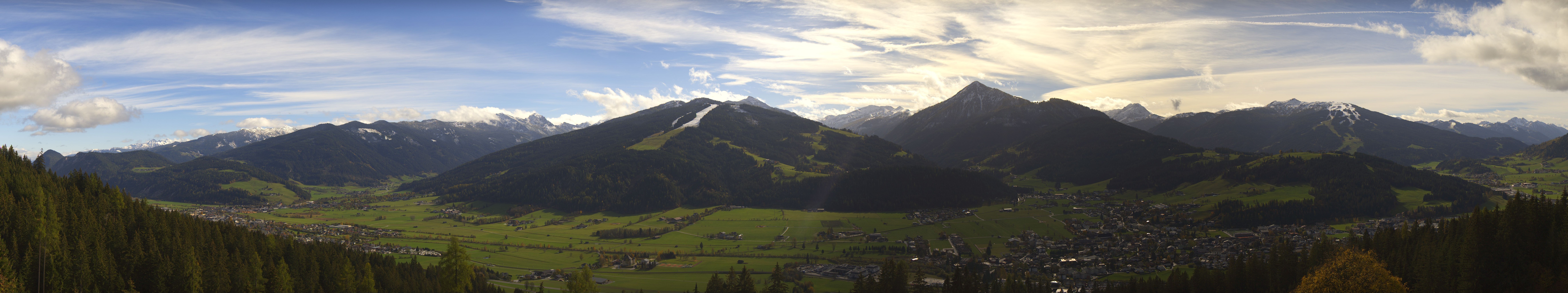 Archiv Foto Webcam Berggasthof Habersattgut: Panoramablick Altenmarkt