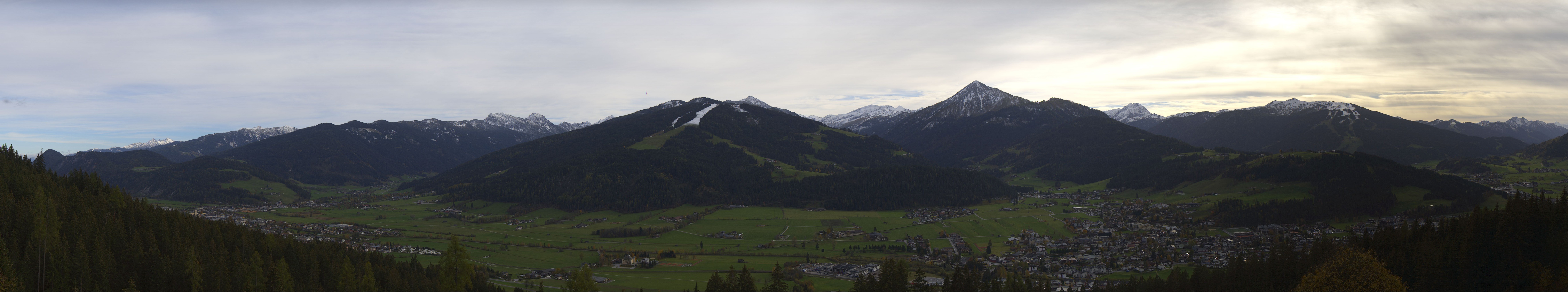 Archiv Foto Webcam Berggasthof Habersattgut: Panoramablick Altenmarkt
