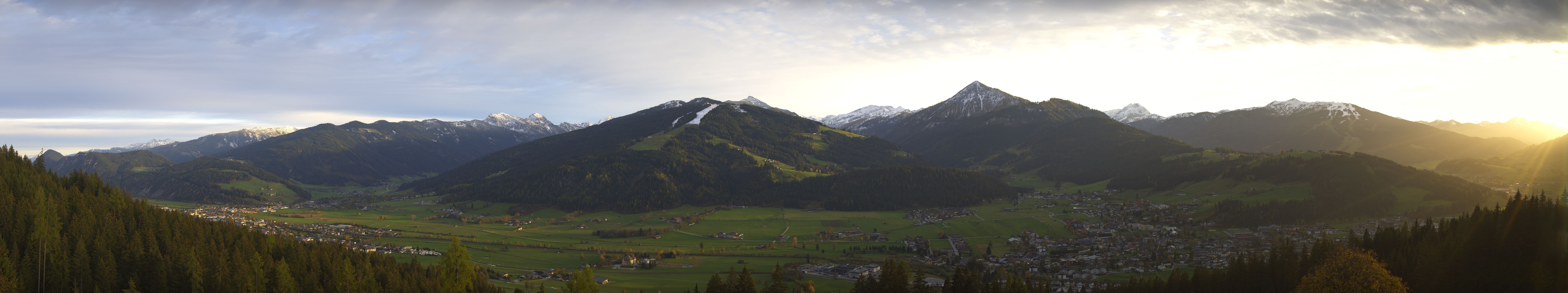 Archiv Foto Webcam Berggasthof Habersattgut: Panoramablick Altenmarkt