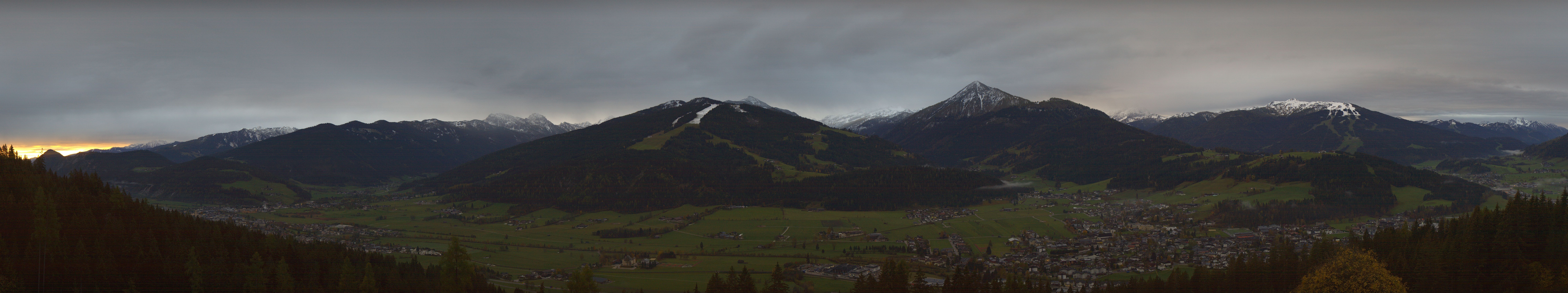 Archiv Foto Webcam Berggasthof Habersattgut: Panoramablick Altenmarkt
