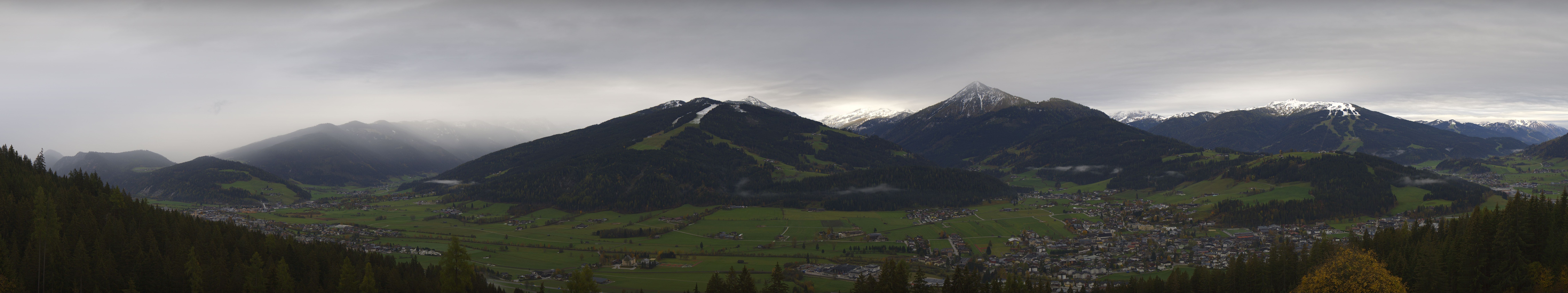 Archiv Foto Webcam Berggasthof Habersattgut: Panoramablick Altenmarkt
