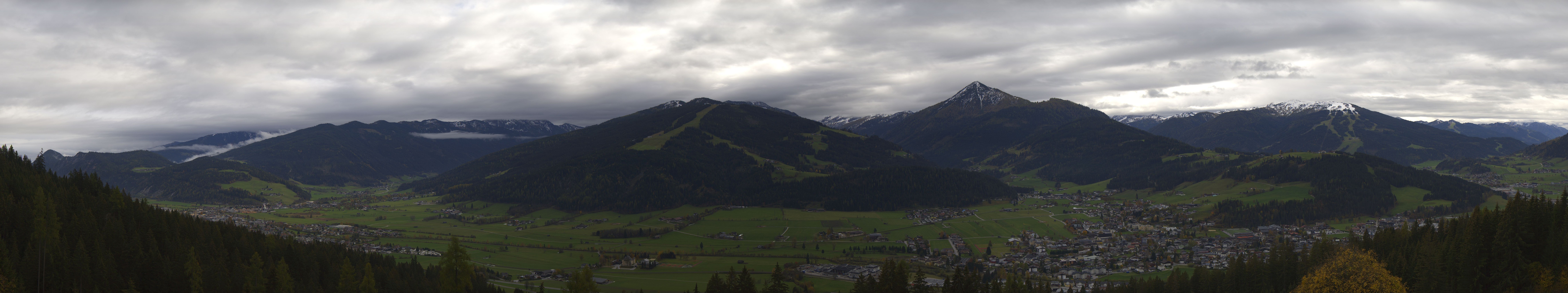 Archiv Foto Webcam Berggasthof Habersattgut: Panoramablick Altenmarkt