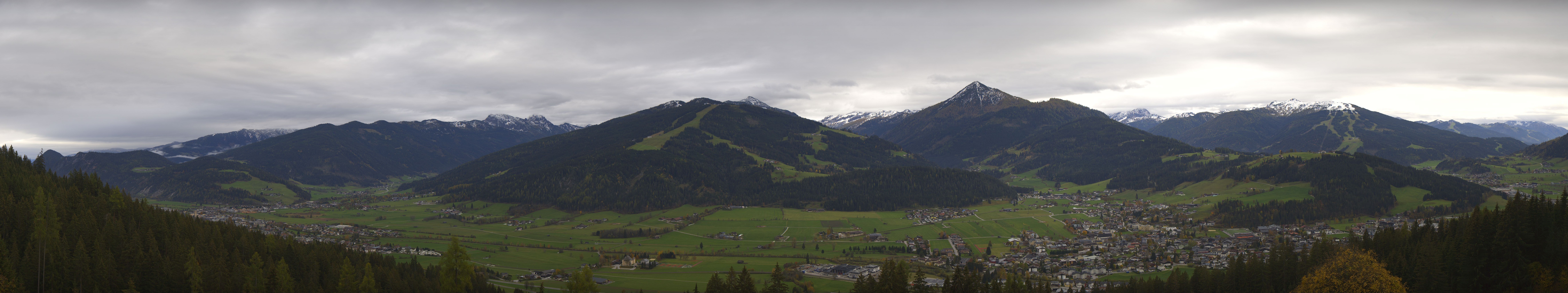 Archiv Foto Webcam Berggasthof Habersattgut: Panoramablick Altenmarkt