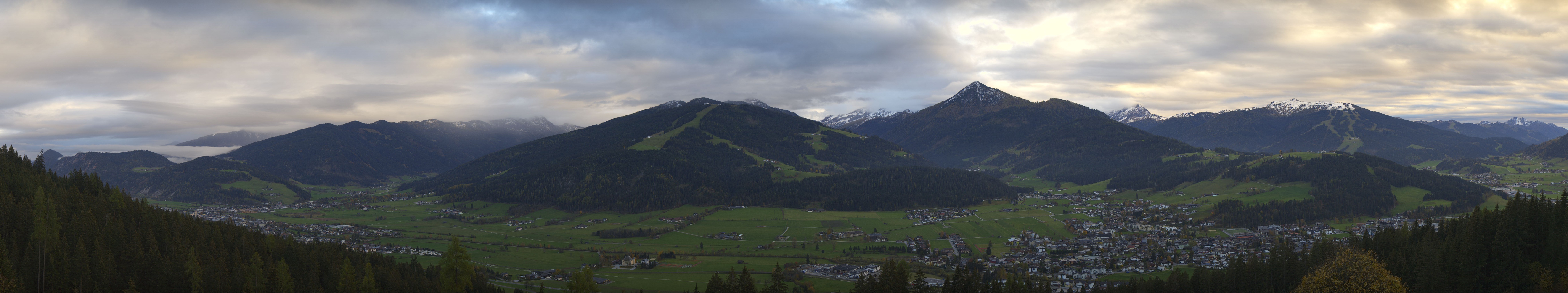 Archiv Foto Webcam Berggasthof Habersattgut: Panoramablick Altenmarkt