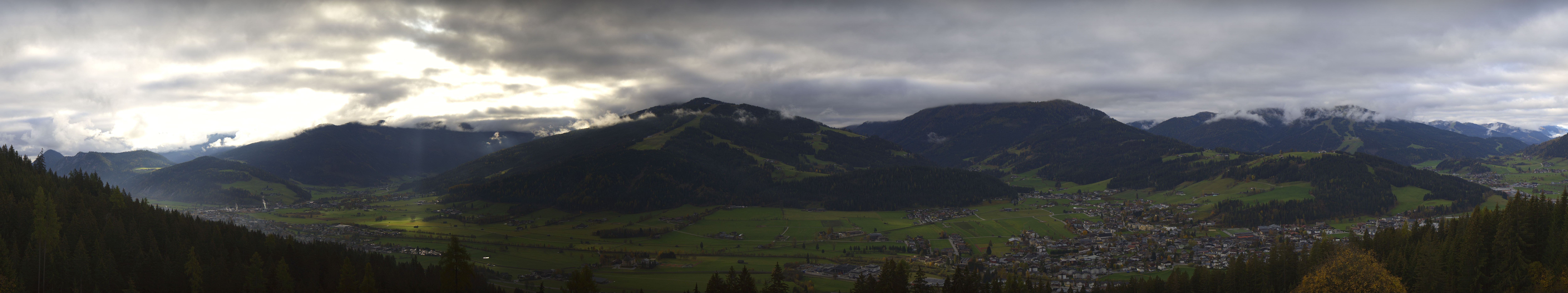Archiv Foto Webcam Berggasthof Habersattgut: Panoramablick Altenmarkt