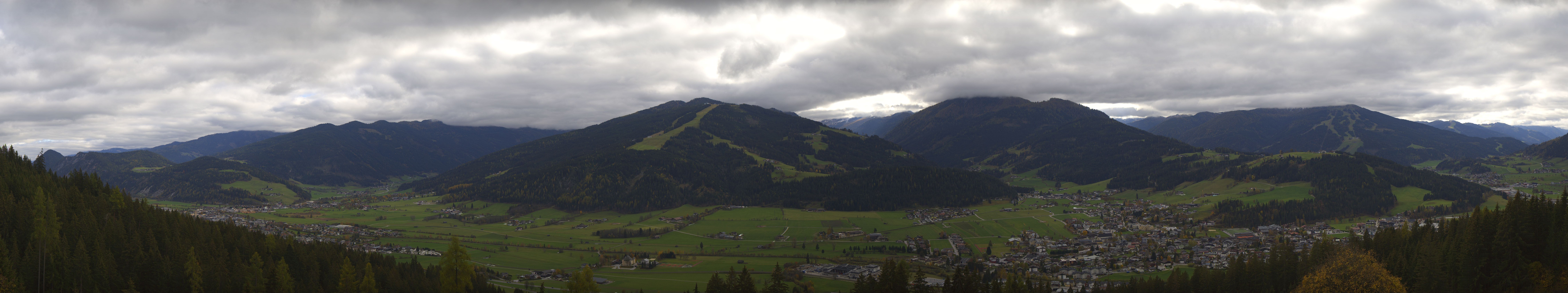 Archiv Foto Webcam Berggasthof Habersattgut: Panoramablick Altenmarkt