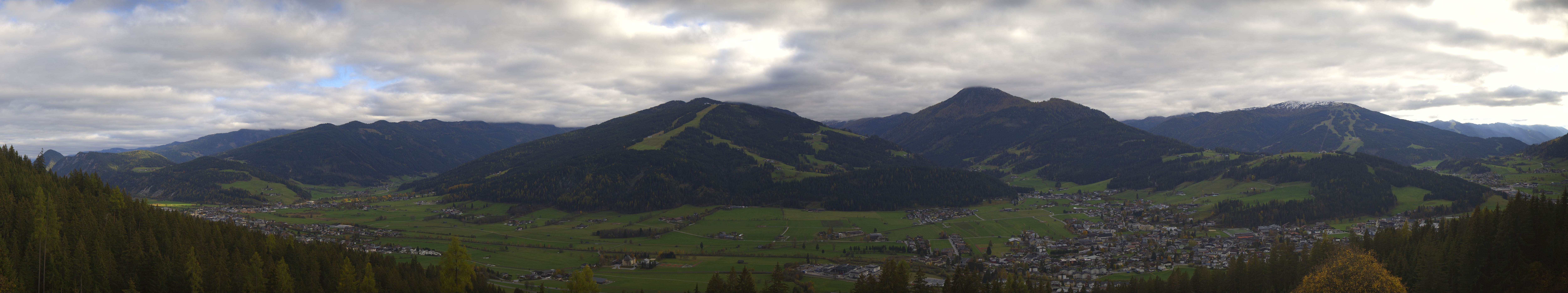 Archiv Foto Webcam Berggasthof Habersattgut: Panoramablick Altenmarkt