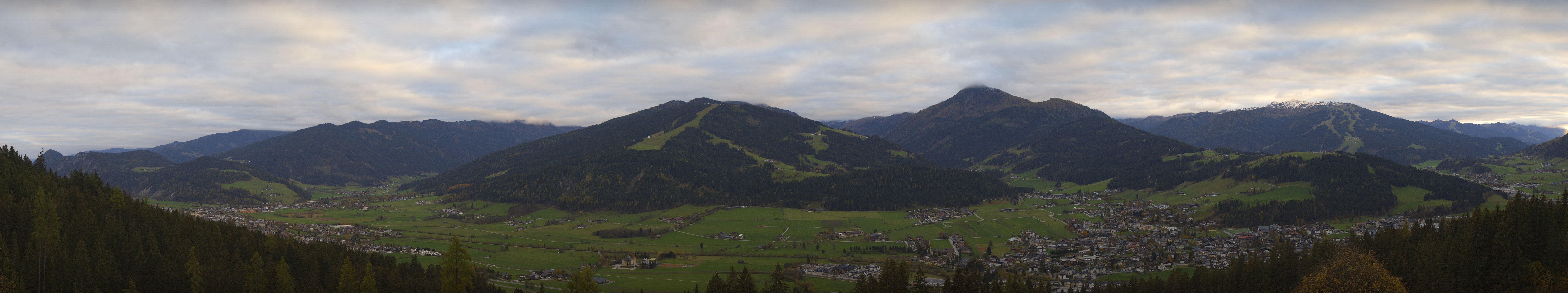 Archiv Foto Webcam Berggasthof Habersattgut: Panoramablick Altenmarkt