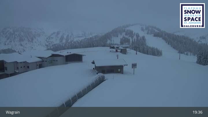 Archived image Webcam Wagrain - Grafenberg