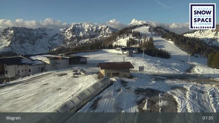 Archived image Webcam Wagrain - Grafenberg
