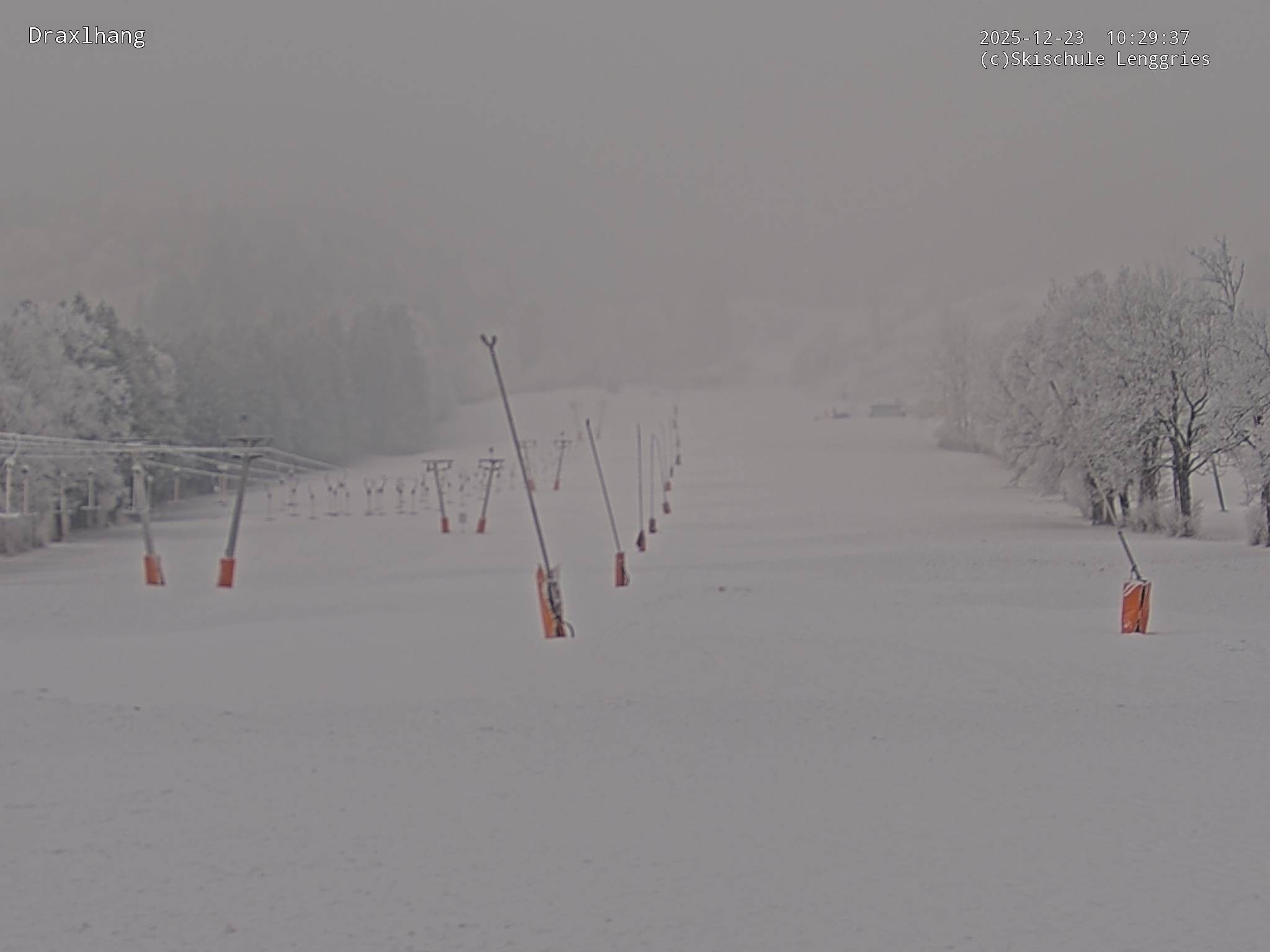 Archiv Foto Webcam Blick auf den Draxlhang