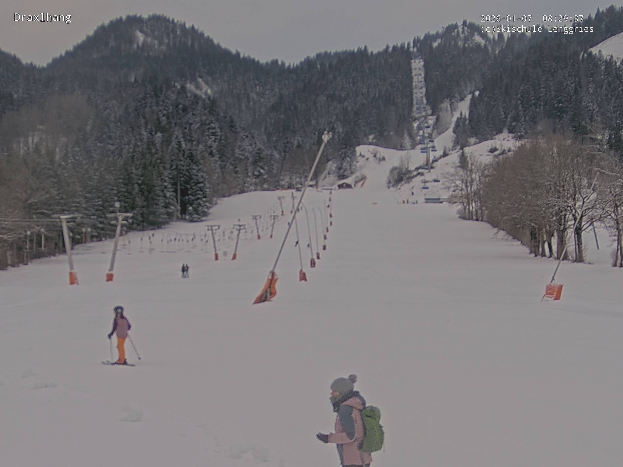 Archiv Foto Webcam Blick auf den Draxlhang