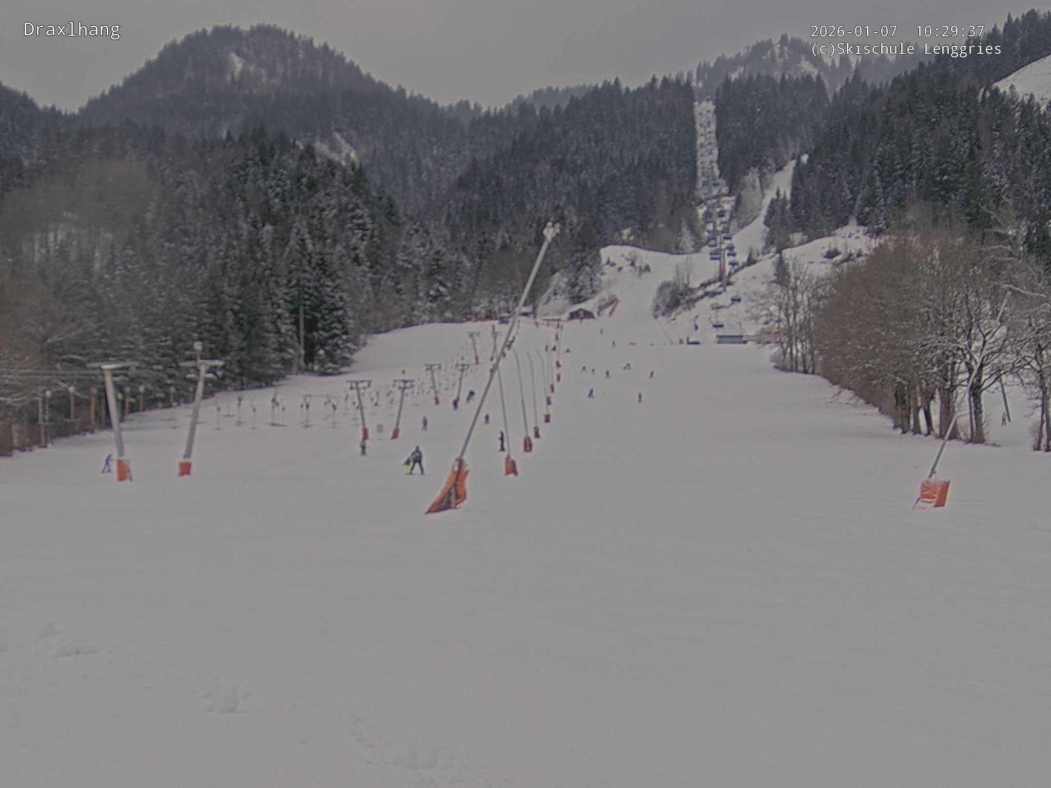 Archiv Foto Webcam Blick auf den Draxlhang