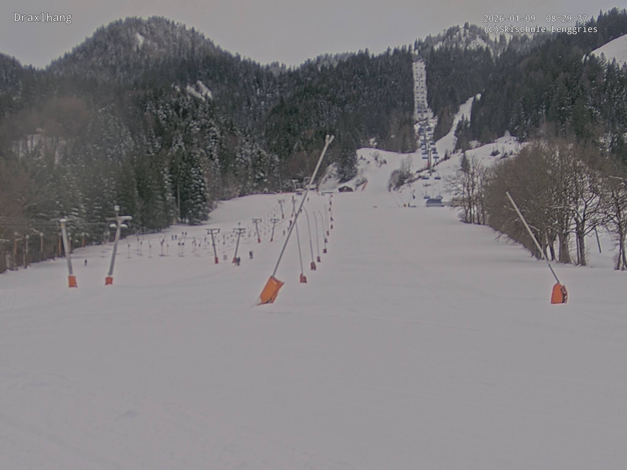 Archiv Foto Webcam Blick auf den Draxlhang