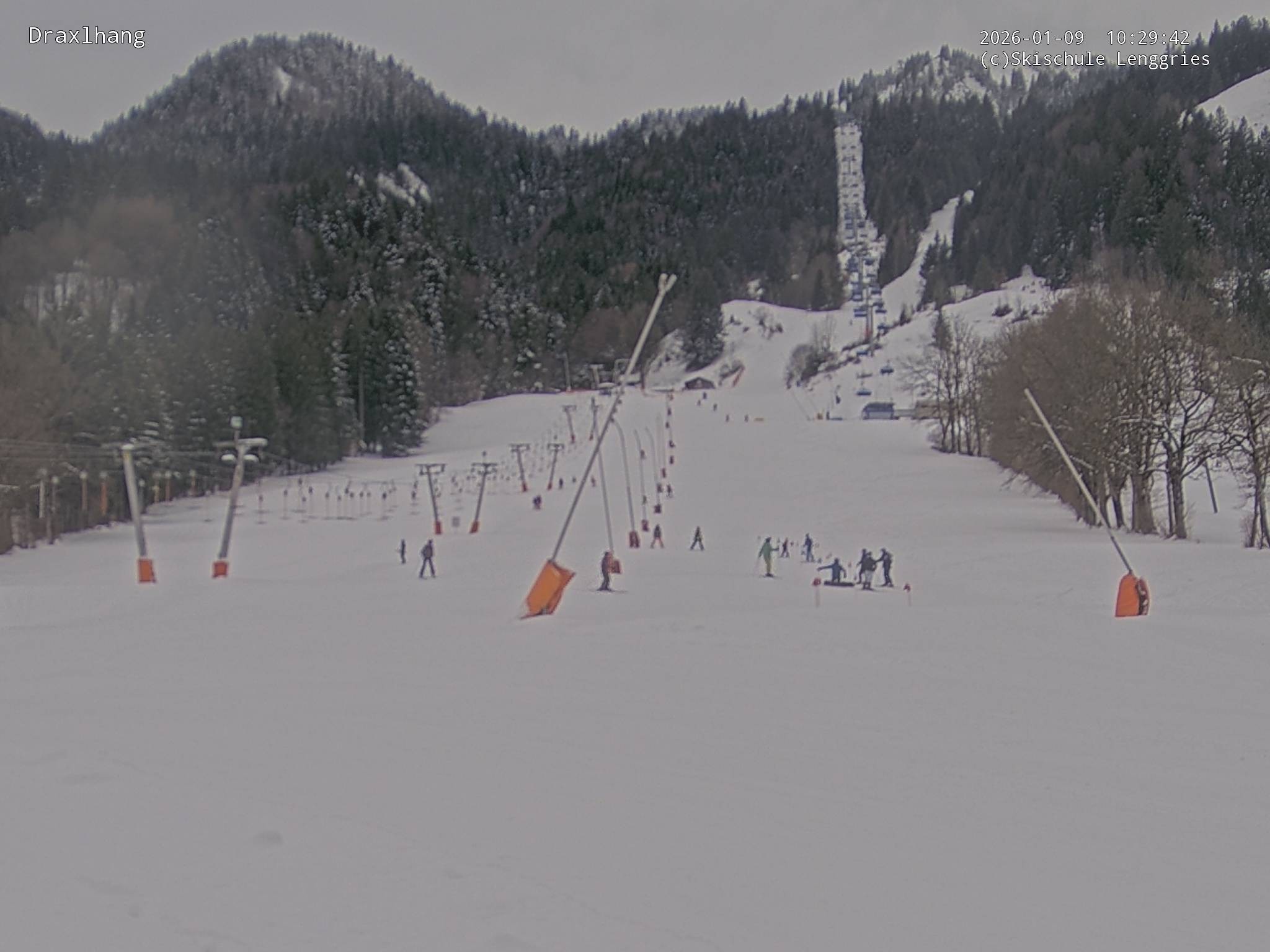 Archiv Foto Webcam Blick auf den Draxlhang