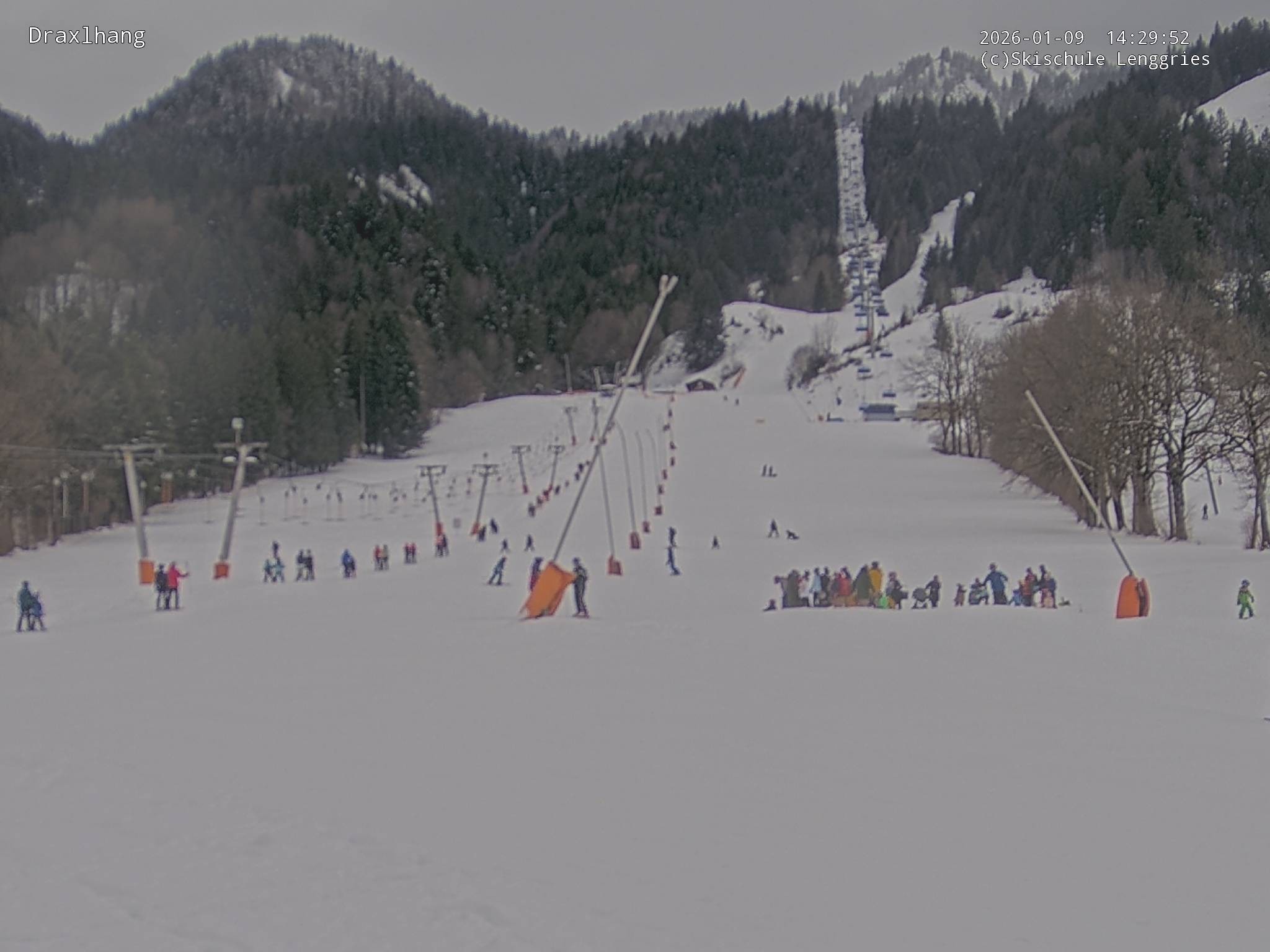 Archiv Foto Webcam Blick auf den Draxlhang