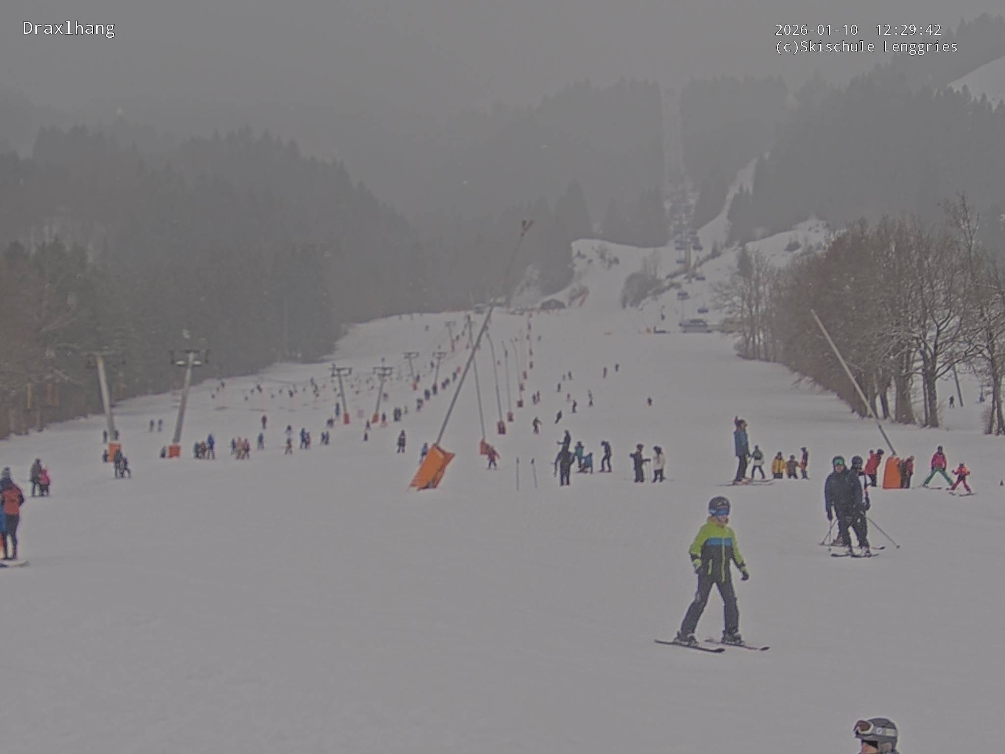 Archiv Foto Webcam Blick auf den Draxlhang