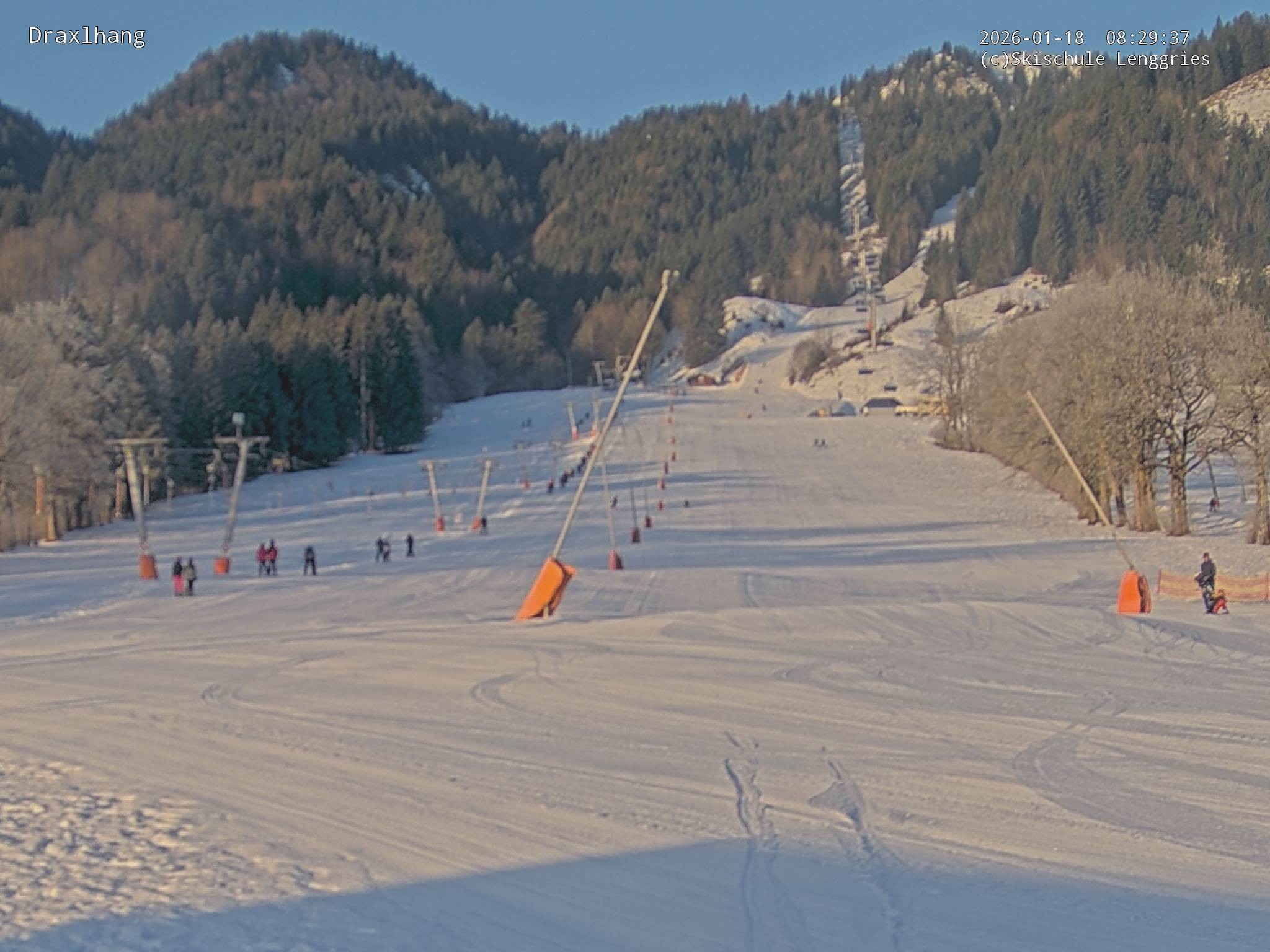 Archiv Foto Webcam Blick auf den Draxlhang