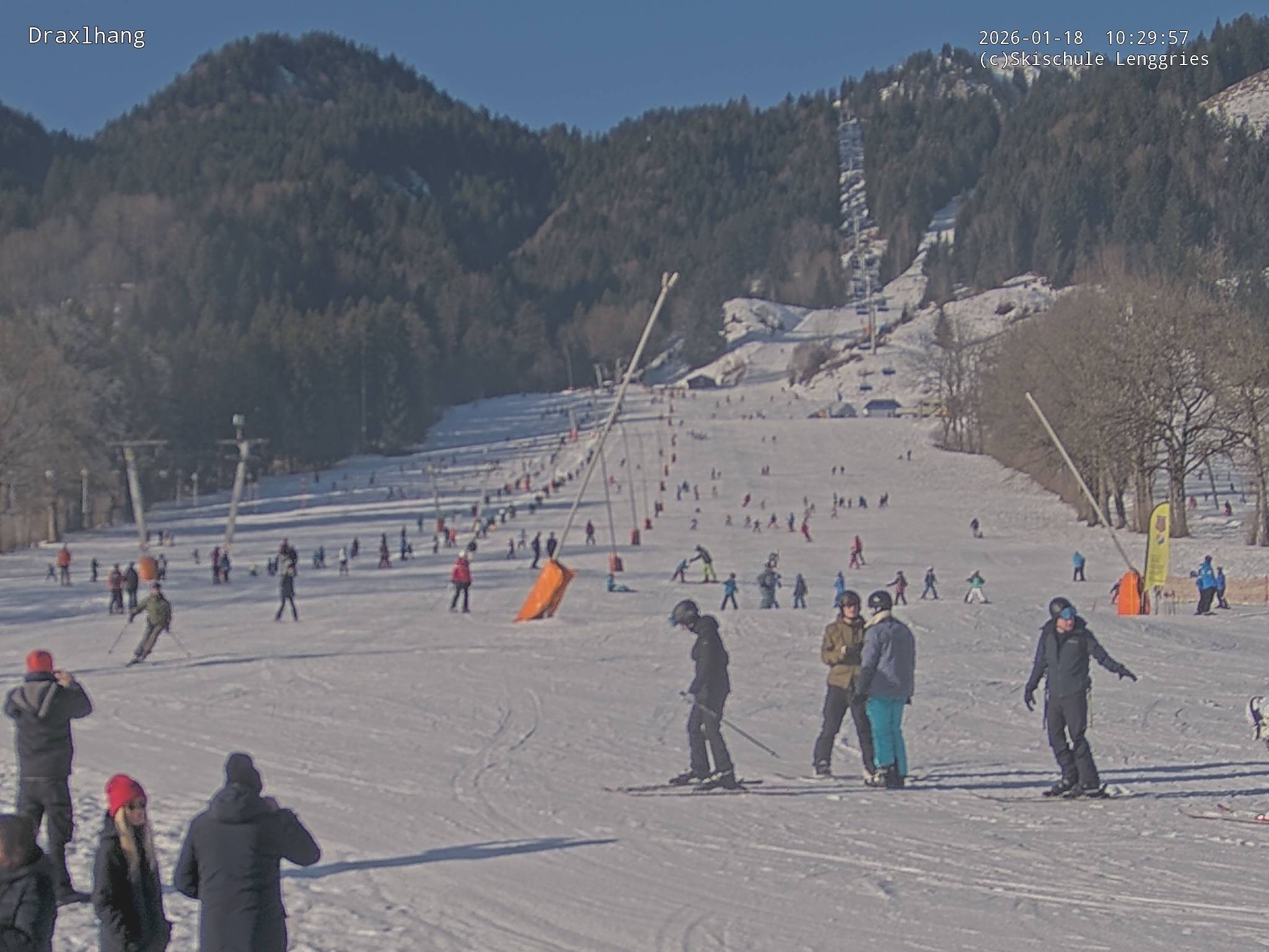 Archiv Foto Webcam Blick auf den Draxlhang